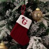 Christmas Stocking – Green A-Z Letter Hanging Christmas Stockings, Christmas
