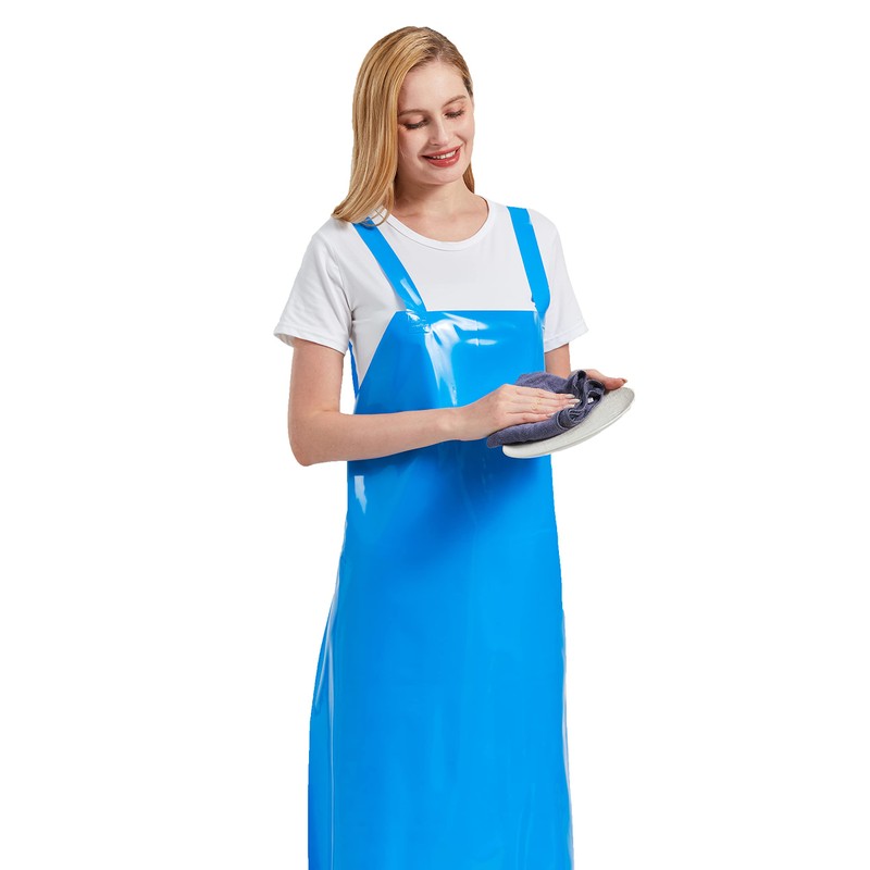 Nanxson TPU Waterproof Lightweight Apron with Adjustable H-shaped for Dishwashing