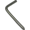 Gardinia Screw Hooks for Curtain Rods Matte Silver 2.5 cm,