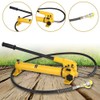 LOYALHEARTDY CP-700 Hydraulic Manual Pump, 10000PSI Lightweight Hydraulic Hand Pump
