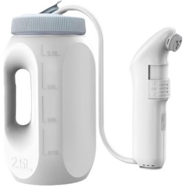Ducha De Glúteos para Hombres Mujeres Niños,2.5L Eléctrica Portable Bidet,Botella Perineal Postparto para Higiene Personal
