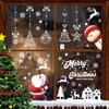 DOJoykey 197pcs Christmas Window Cling Stickers, 9 Sheets Double Sided
