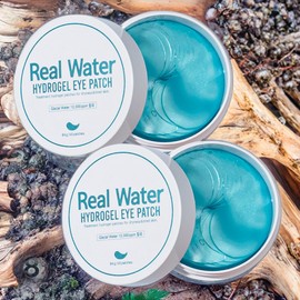 Pretty dark circles, wrinkles around the eyes, fatigue recovery, real water hydrogel eye patches, 8 packs of 60 / 프레티 다크서클 눈가 주름 피로 회복 리얼 워터 하이드로겔 아이패치 8개 60개입
