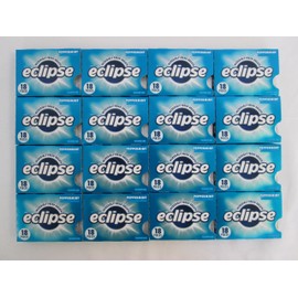 Eclipse Peppermint, Sugar-free Gum: 16 Pack of 18 Pieces