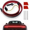 DIBMS LED Spoiler Brake Light Strip Sequential Flashing Tail Universal