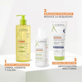 ADERMA, Exomega Control Blsamo Emoliente, Para Piel Muy Seca o con Tendencia Atpica, 400 ml                                                           