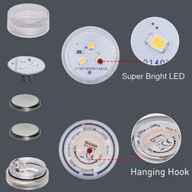 Submersible Flameless Tea Lights Candles – 20 Pack Battery Operated LED Electric Votive Fake Candles | Mini Underwater Led Tealight Accent Lights for Pool Pond Wedding Party Decoration (Warm White)