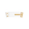Smead AlphaZ NCC Color-Coded Label, K&X, Label Sheet, Light Brown,