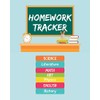 Homework Tracker: Undated Homework Progress Planner for Students, Kids and
