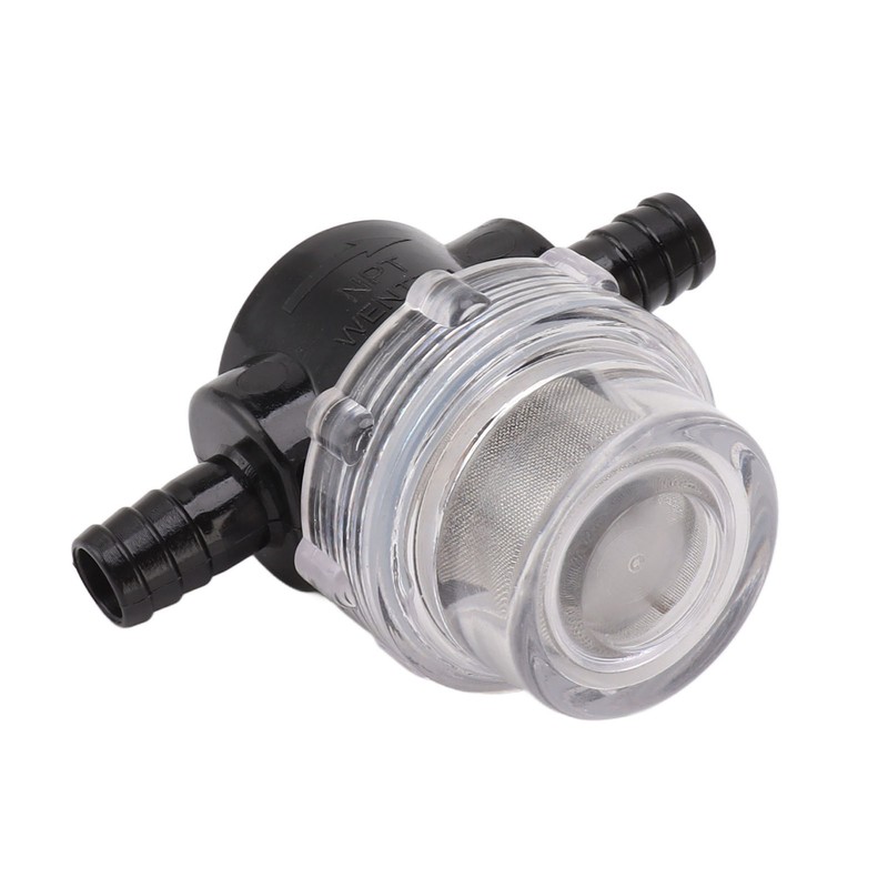 Water Pump Strainer ABS G1/4 Pump Twist On Strainer Irrigation