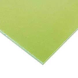 CynKen 1 Piece 1x200x200mm Green FR4 Epoxy Sheet Resin Glass Fiber Insulation Plate About 0.04"x7.9"x7.9"