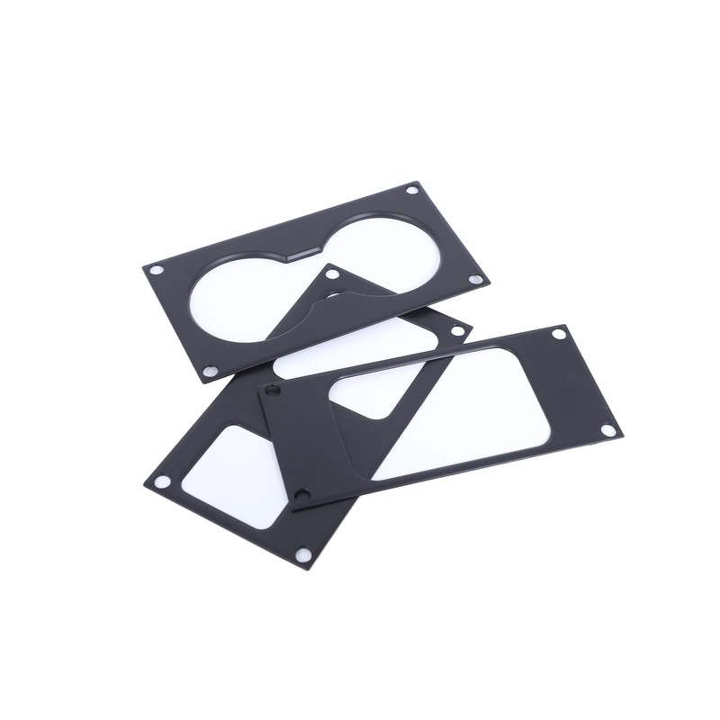 Hudiriy Car Gear Shift Console Anti-Scratch Panel Frame Compatible with