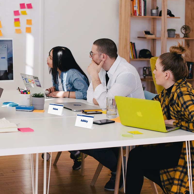 testyu Pack of 30 Table Stands Roof Shape, 8 x