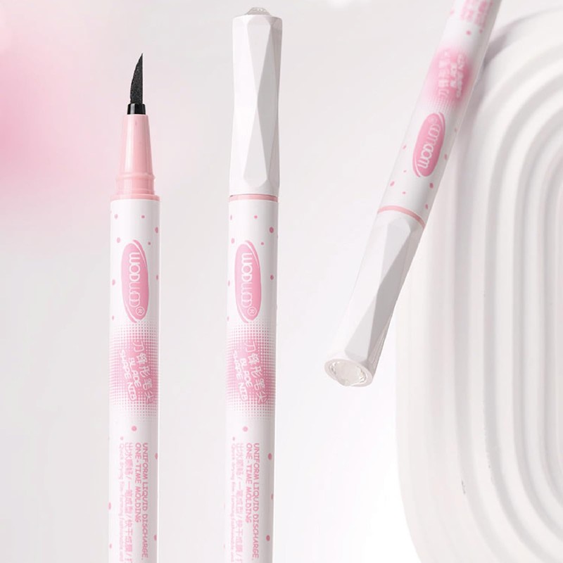 Wirwody リキッドアイライナー 極細0.1mm 速乾アイライン 刀型筆先 ウォータープルーフ にじまない 高発色 涙袋 陰影ラインにも