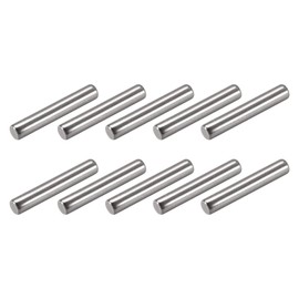 METALLIXITY 2.5x12mm 25pcs 304 Stainless Steel Shelf Support Peg Pins Fastener Element for Metal Devices Furniture Installation Industrial DIY