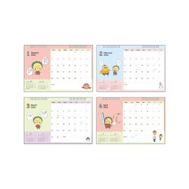 Sunstar Stationery Kojikoji 2026 Tabletop Calendar, Momoko Sakura Theater, Kojikoji S8521646