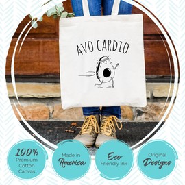 Funny Tote Bag Send Noods Screen Printed Canvas Tote Bag