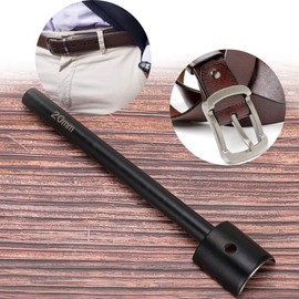 Leather Semicircle Punch,Half Round Leather Punch Cutter 1/2 Arch Semicircle Leather Puncher Belt Puncher Leather Hole Punch Tool for Handmade DIY Leather Craft (20mm)