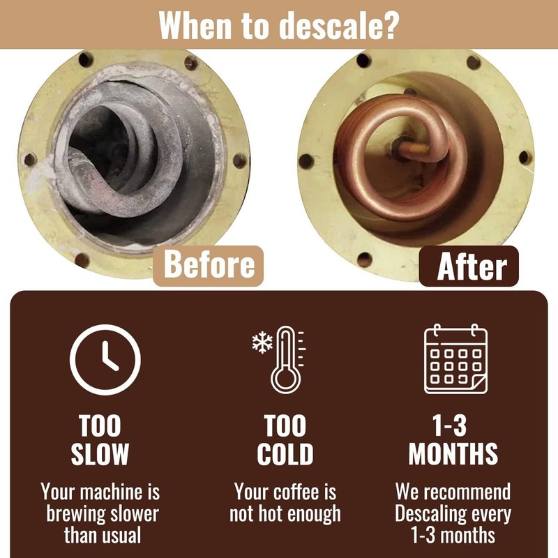 Keurig Coffee Machine Descaler Descaling Cleaning Solution - 2 Uses