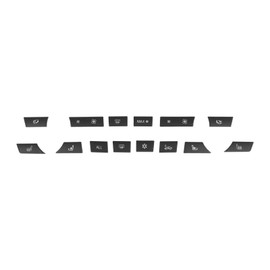 Air Conditioning Panel Buttons A/C Heater Switch Cap 61319313924 Replacement for 5 Series F07 GT/F10/F11