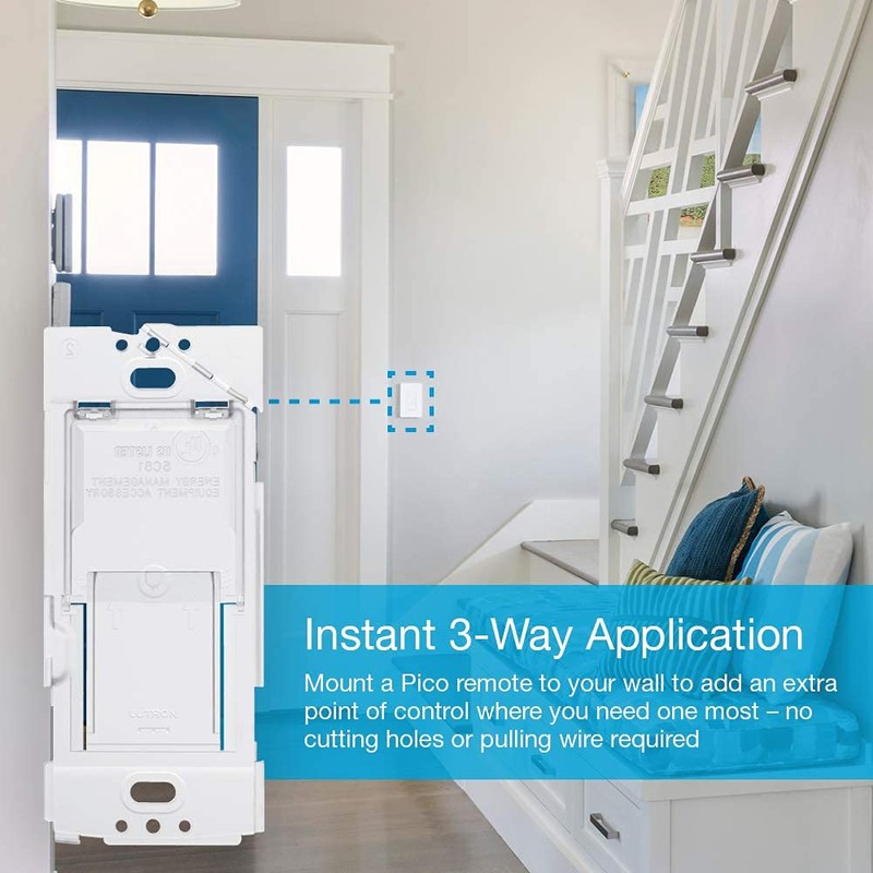 Lutron Caseta Smart Lighting Wall Plate Bracket for Pico Smart