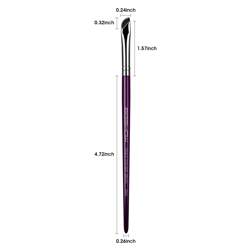 Eyeliner Brush, EIGSHOW Sickle Angled Gel Eyeliner Makeup Brush for