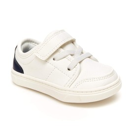 Simple Joys by Carter's Baby Jesse Sneaker, White/Blue, 6 US Unisex Infant