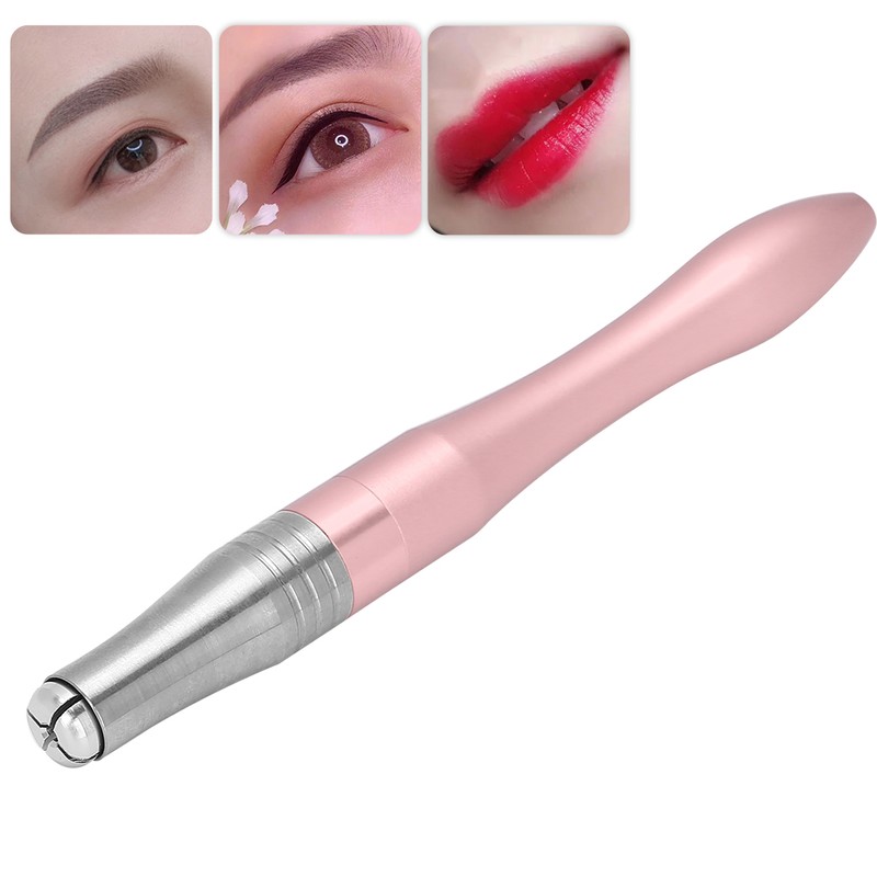 Microblading Pen Manual Tattoo Pen for SemiPermanent Makeup Eyebrow Tattoo(Rose
