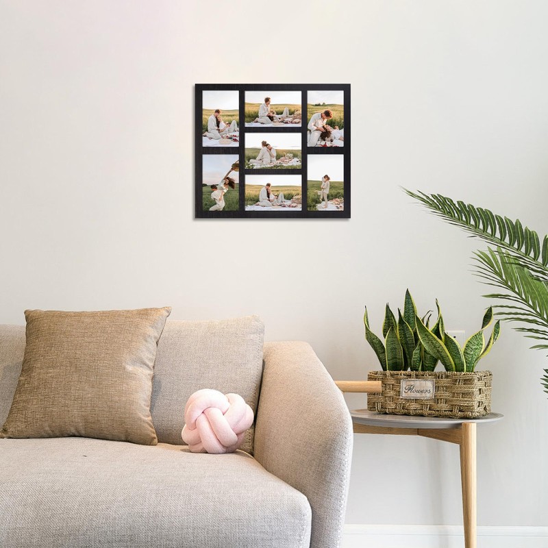 YESKAY 4x6 Picture Frame Collage for Wall Decor, Multiple Photo