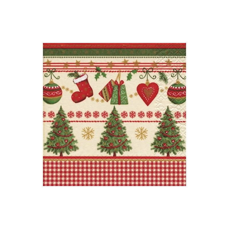 Traditional Christmas Napkin
