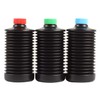 3X 1000ml Collapsible Darkroom Chemical Storage Bottles Foldable Liquid Container