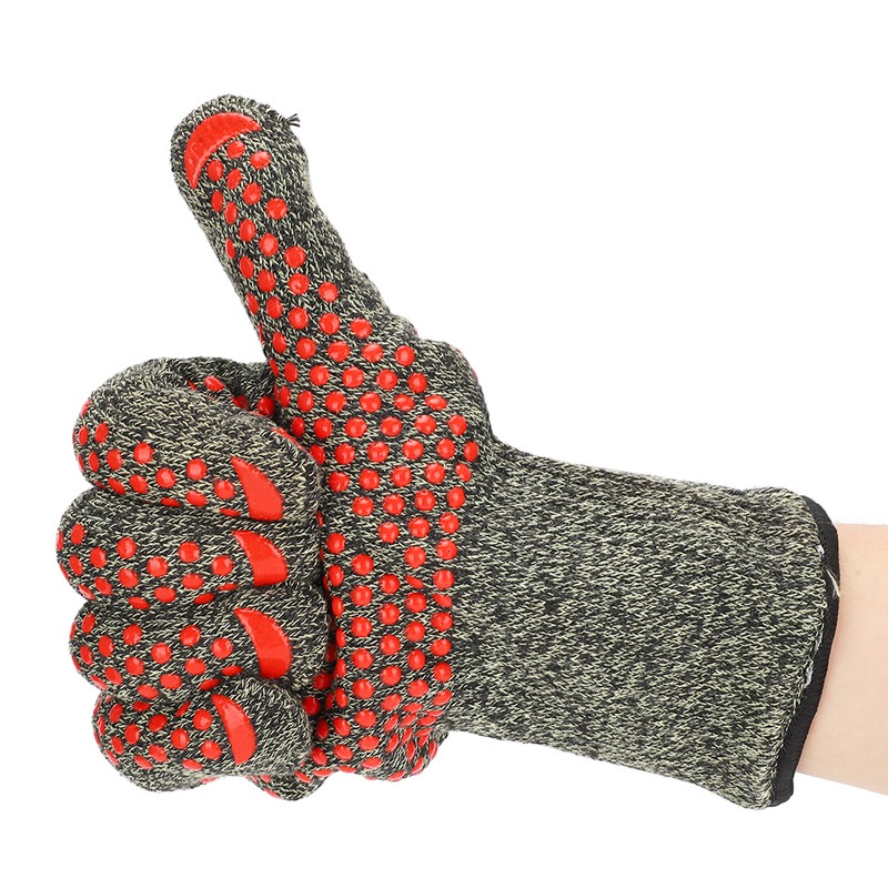 800 ° C High Temperature Resistant Gloves Flame Retardant Hands