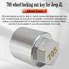 JEUCLEL JL 705 for 27mm Nuts, Jeep (JL) Dodge Wheel