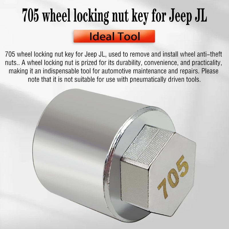 JEUCLEL JL 705 for 27mm Nuts, Jeep (JL) Dodge Wheel