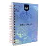 Libreta Norma Kiut Francesa 160 Hojas Rayas Pasta Dura