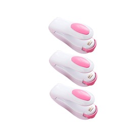 Ciieeo 3PCS Portable Mini Heat Sealing Machine Impulse Sealer for Plastic Bags Lightweight Bag Cutter Resealer Kit for Home Use for Food Clothing Storage