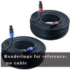 Arklove Heavy Duty Speaker Wire connectors speakon Adapter Cable Connector