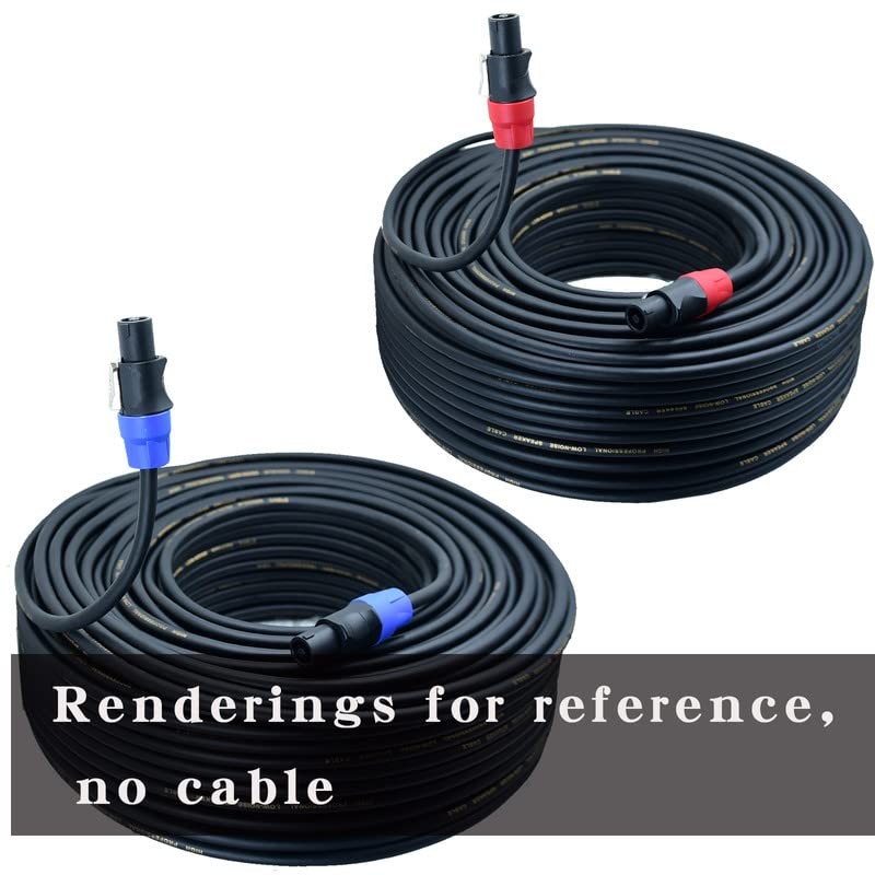 Arklove Heavy Duty Speaker Wire connectors speakon Adapter Cable Connector