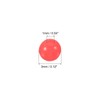 PATIKIL 4mm Fishing Beads, 100Pcs Plastic Round Rubber Fishing Bait