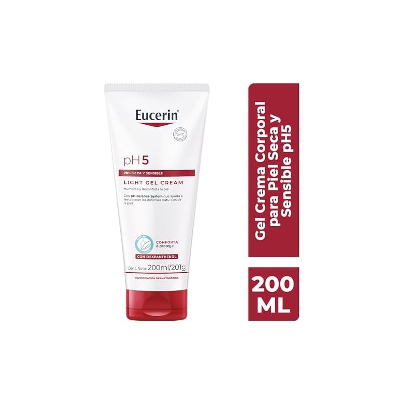 Eucerin Crema Corporal Ultra Ligera Ph5 (200 Ml) Enriquecida Con