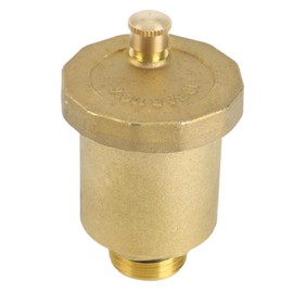 Lobamop Brass Automatic Bleed Valve 1/2 External Thread for Solar Water Heater Overpressure Valve Tools Bleeding Valve