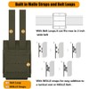 KRYDEX Handcuff Holder with MOLLE and Belt Loop Molle Handcuff
