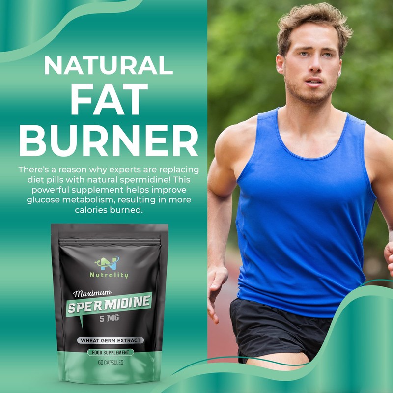 Nutrality Spermidine Supplement 5mg | For Men & Women |