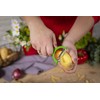 Kuhn Rikon 20401 Straight Veggie Peeler, Potato Design, Brown/Green, 1.3x7.2x13
