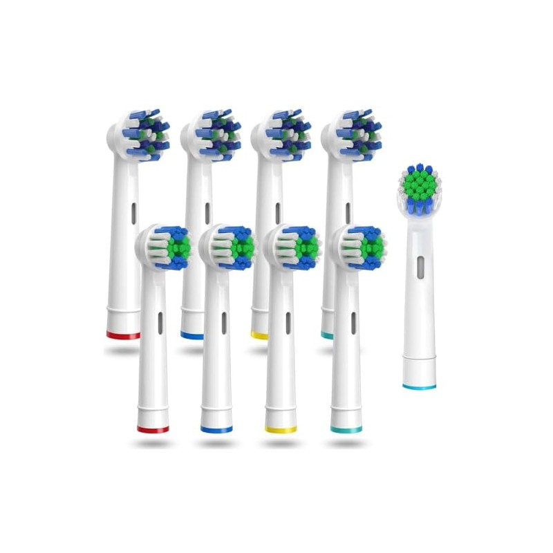 8PCS Cabezales de Repuesto para 0ral B, Cerdas Extra Suaves,
