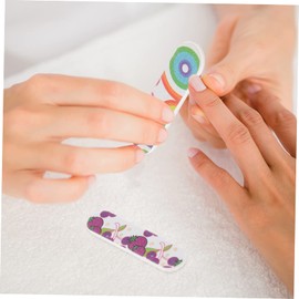 Minkissy 100pcs Double Sided Nail Files and for Manicure Pedicure Professional Nail Art Tools Suitable for Natural Chic Design for Comfortable Filing