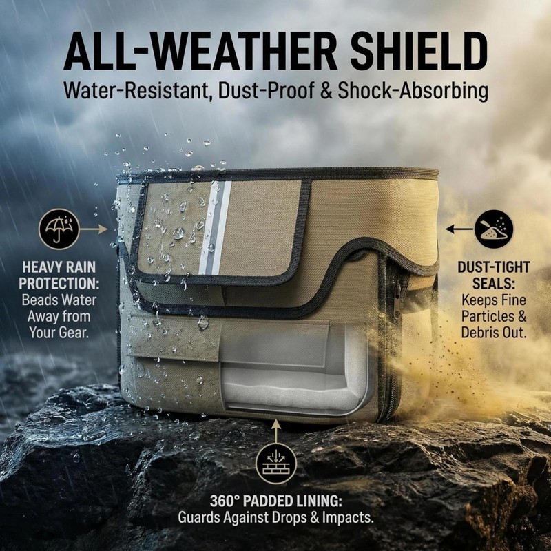 Power Station Waterproof Case, Compatible with EF ECOFLOW DELTA 2