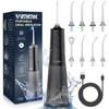 Vimmk Irrigatore Orale Senza Fili, Idropulsore Dentale ad Acqua con