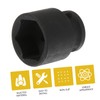 TOVINANNA 1pc Pneumatic Hexagonal Socket Sleeve for Electric Wrench Drive