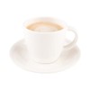Voga 10 Ounce Cappuccino Cups With Saucers, Set Of 10
